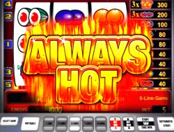 Игровой автомат с горячими выигрышами: Always Hot